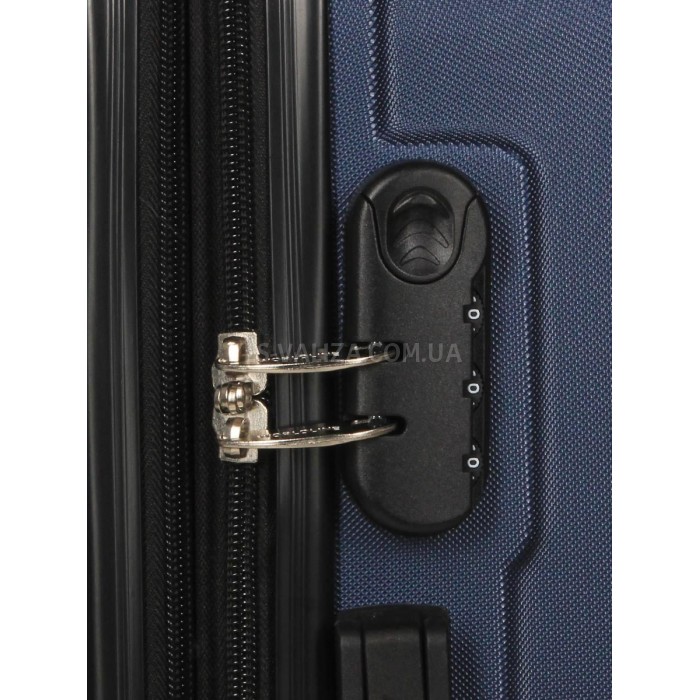 Валіза Франція середня M синій 66х42х26(+5)см/74л/3.5кг/Worldline623, фото 11