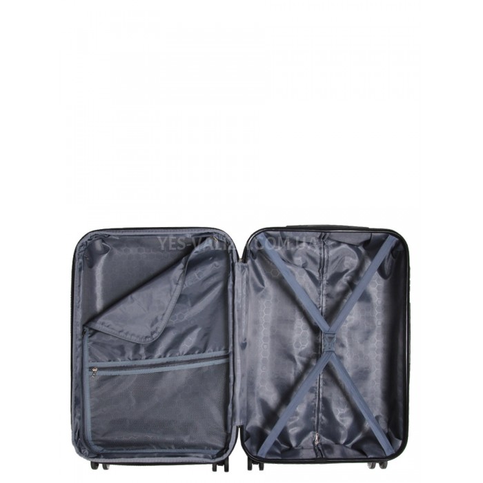 Чемодан Франция средний M синий 66х42х26+5см/74л/3.5кг/Worldline 623, фото 16