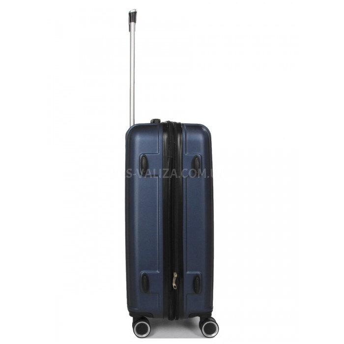 Валіза Франція середня M синій 66х42х26(+5)см/74л/3.5кг/Worldline623, фото 8