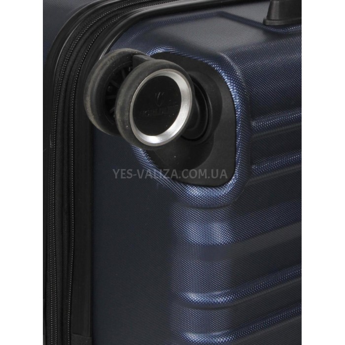 Валіза Франція велика L синя 76х49х31+5/110л/4.3кг/Worldline 623, фото 15
