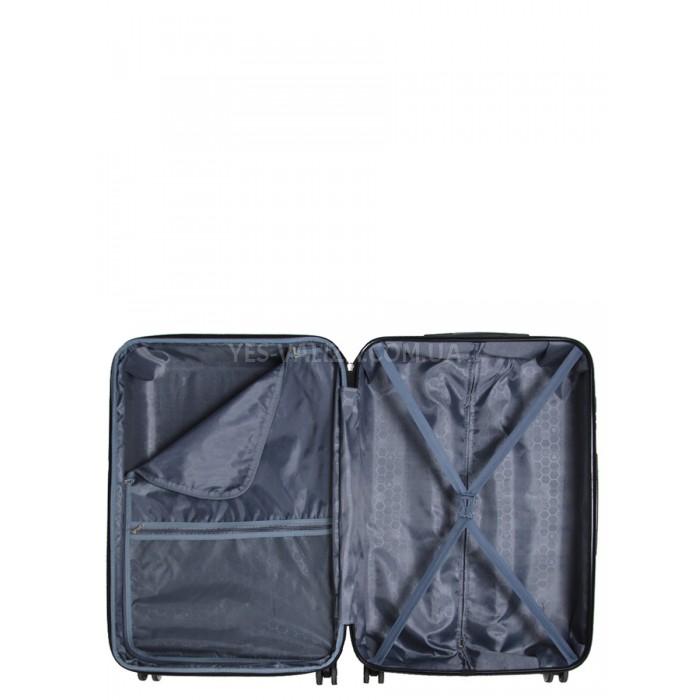 Чемодан Франция большой L синий 76х49х31+5/110л/4.3кг/Worldline 623, фото 16