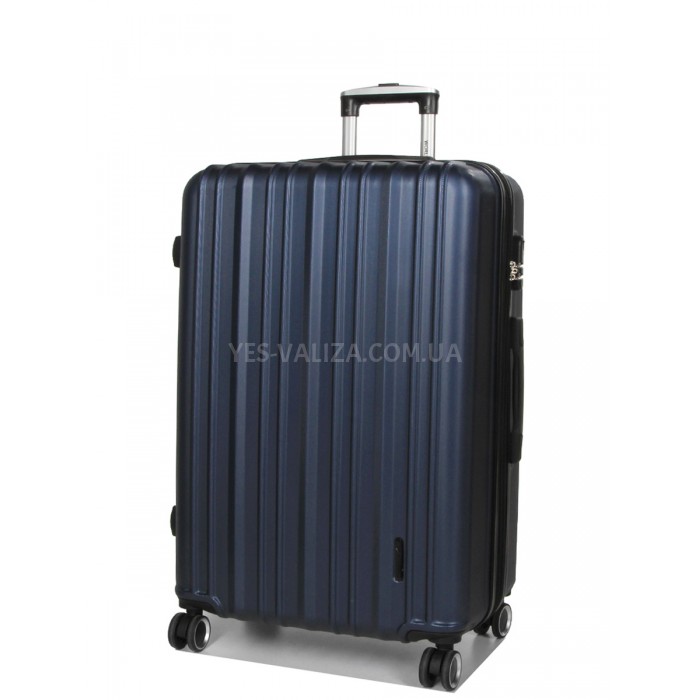 Валіза Франція велика L синя 76х49х31+5/110л/4.3кг/Worldline 623, фото 2
