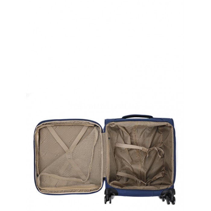 Набор чемоданов Франция (L M S-3шт) ткань синий/Airtex 6900, фото 6