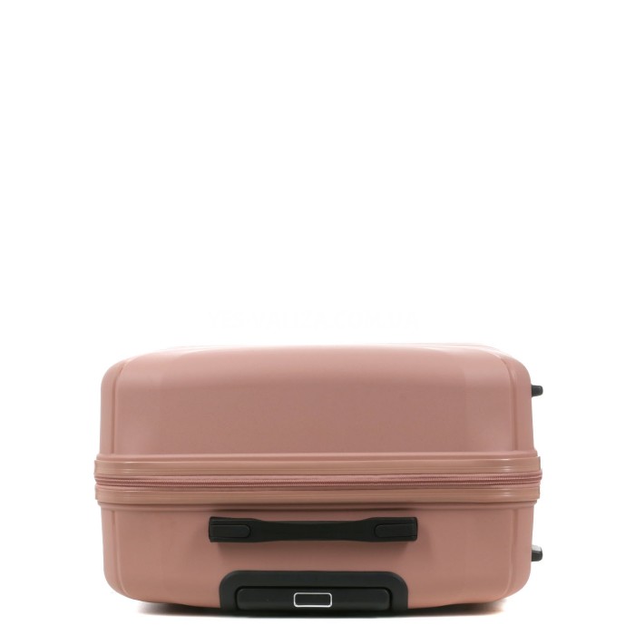 Набор чемоданов Франция (L M S-3шт) полипропилен розовый/Worldline 288, фото 8