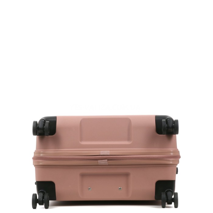 Чемодан большой L полипропилен пудра 74х49х29/95л/3.9кг/Worldline 288, фото 7