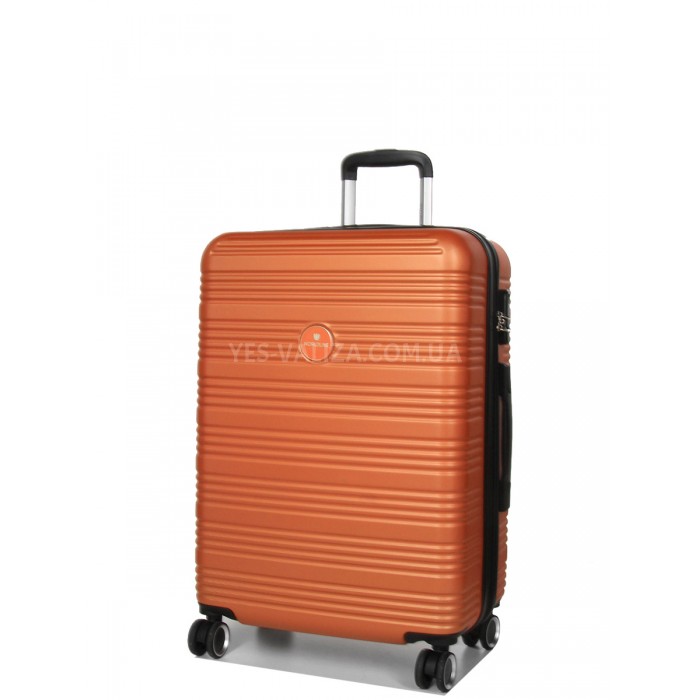 Чемодан Франция малый S оранж 55х40х25(+5)см/50л/2.9кг/Worldline 805, фото 1