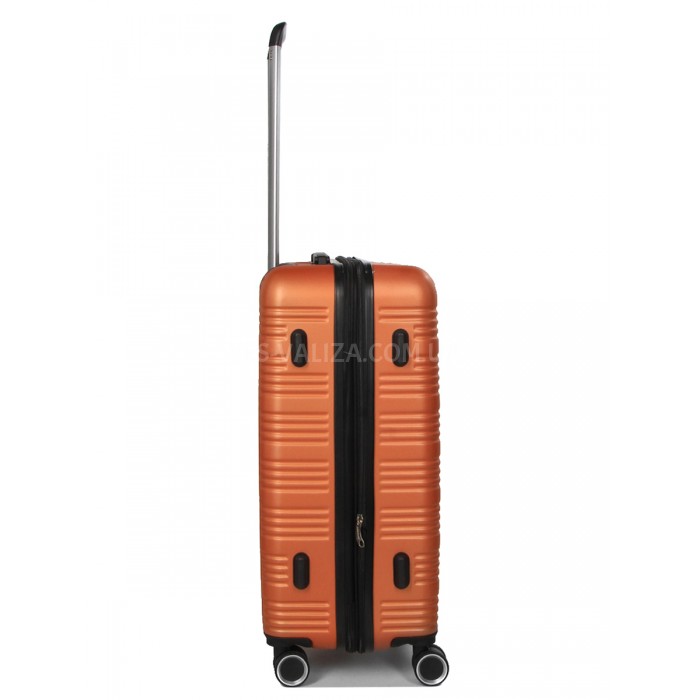 Чемодан Франция средний M оранж 65х46х28(+5)см/78л/3.6кг/Worldline 805, фото 5