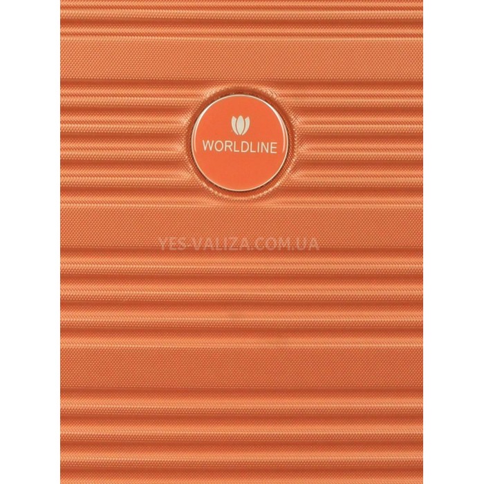 Валіза Франція велика L оранж 75х52х31(+5)см/115л/4.3кг/Worldline 805, фото 12