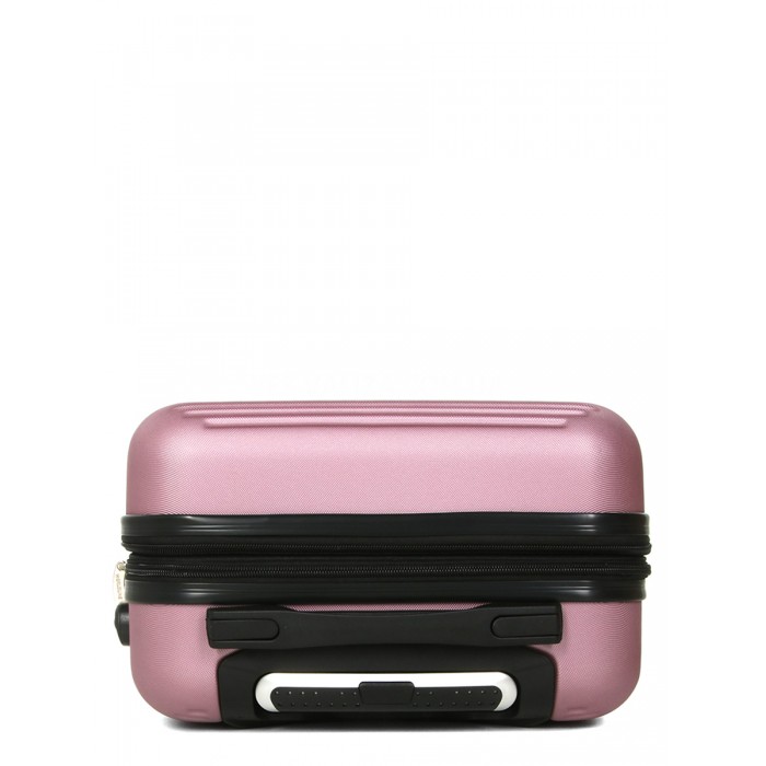 Чемодан ручная кладь XS пудра 45х35х20(+5)см/30л/2.5кг/Worldline 805, фото 5