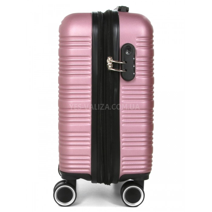 Чемодан ручная кладь XS пудра 45х35х20(+5)см/30л/2.5кг/Worldline 805, фото 2