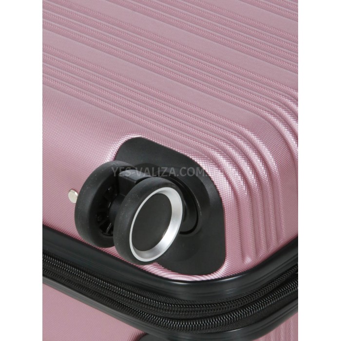 Чемодан ручная кладь XS пудра 45х35х20(+5)см/30л/2.5кг/Worldline 805, фото 9