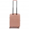 Чемодан ручная кладь S полипропилен розовый55х40х25+5/54л/3кг/Airtex, фото 13