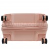Валіза ручна поклажа S поліпропілен рожева 55х40х25+5/54л/3кг/Airtex, фото 17