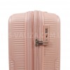 Чемодан ручная кладь S полипропилен розовый55х40х25+5/54л/3кг/Airtex, фото 18