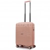 Чемодан ручная кладь S полипропилен розовый55х40х25+5/54л/3кг/Airtex, фото 11