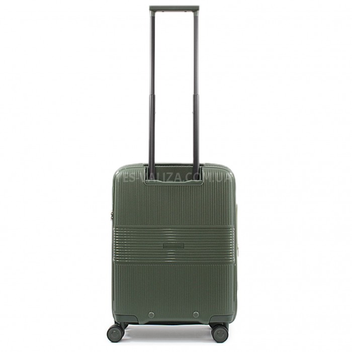 Чемодан ручная кладь S полипропилен зелёный 55х40х25+5/54л/3кг/Airtex, фото 3