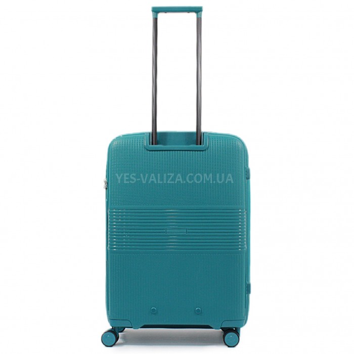 Чемодан средний M полипропилен синий 67х47х30+5/88л/3.6кг/Airtex 251, фото 3