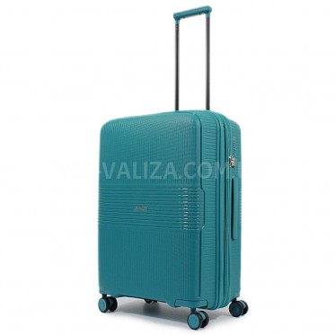 Чемодан средний M полипропилен синий 67х47х30+5/88л/3.6кг/Airtex 251