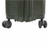 Чемодан средний M полипропилен зелёный 67х47х30+5/88л/3.6кг/Airtex 251, фото 19