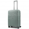 Чемодан средний M полипропилен оливка 67х47х30+5/88л/3.6кг/Airtex 251, фото 11