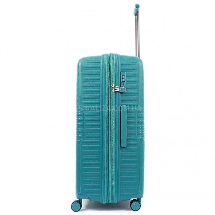 Чемодан большой L полипропилен синий 77х53х33+5/133л/4.3кг/Airtex 251, фото 4