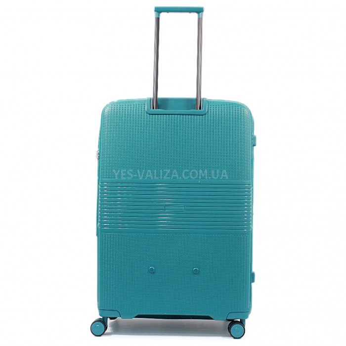 Валіза велика L поліпропілен синя 77х53х33+5/133л/4.3кг/Aitex 251, фото 3