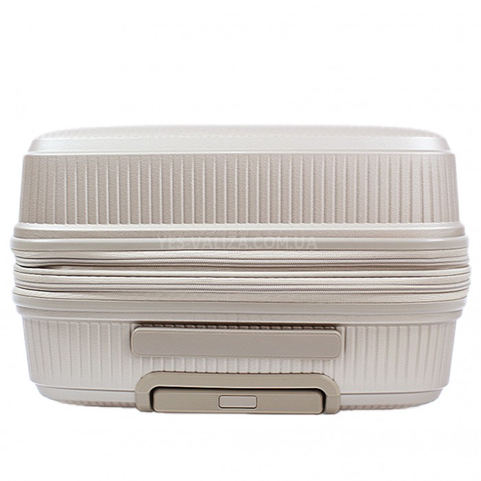 Чемодан большой L полипропилен шампань77х53х33+5/133л/4.3кг/Airtex 251, фото 6