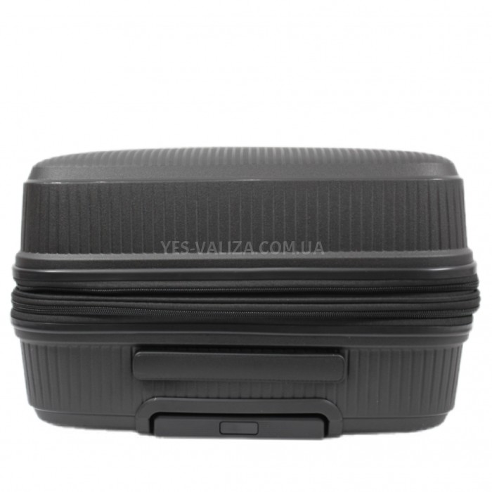 Набор чемоданов Франция (L M S-3шт) полипропилен чёрный/Airtex 251, фото 5