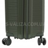 Набір валіз Франція (L M S-3шт) поліпропілен зелений/Airtex 251, фото 19