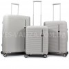 Набор чемоданов Франция (L M S-3шт) полипропилен серый/Airtex 252, фото 10