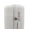 Чемодан средний M полипропилен серый 68х48х27+5/79л/4кг/Airtex 252, фото 18