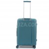 Валіза середня M поліпропілен синя 68х48х27+5/79л/4кг/Airtex 252, фото 13