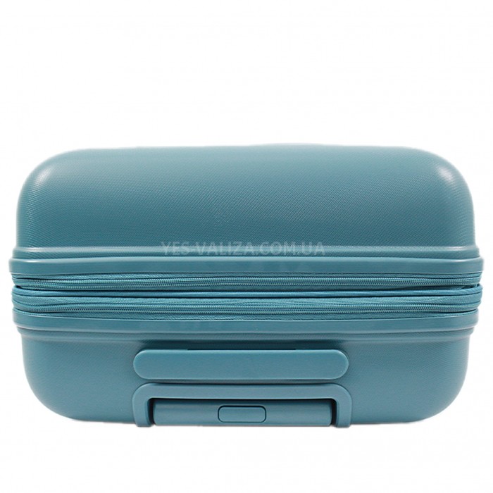 Валіза ручна поклажа S поліпропілен синя 55х40х22+5/45л/3.1кг/Airtex, фото 6