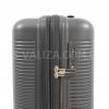 Чемодан ручная кладь S полипропилен чёрный 55х40х22+5/45л/3.1кг/Airtex, фото 18