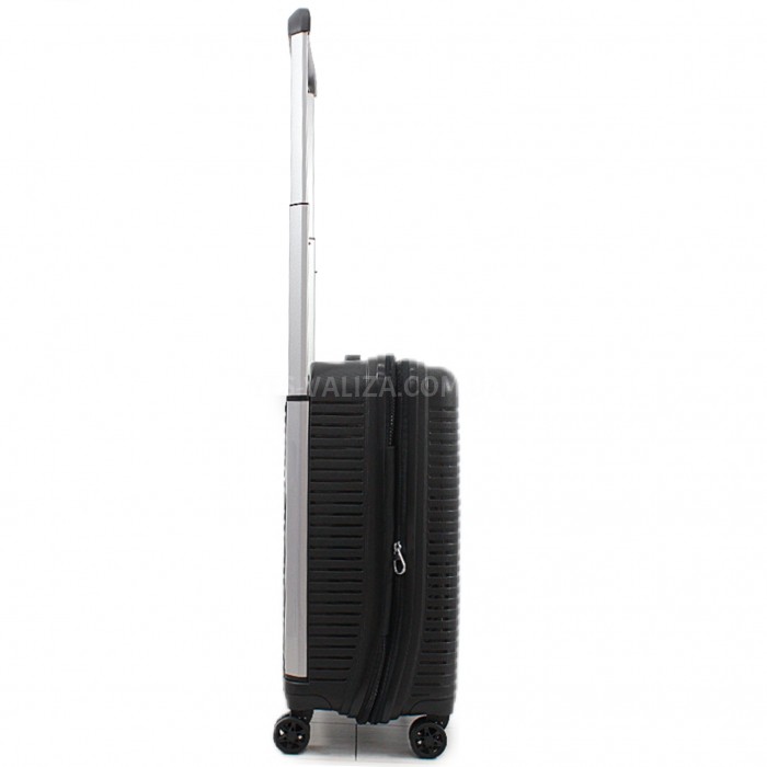 Валіза ручна поклажа S поліпропілен синя 55х39х23+5/46л/3.2кг/Airtex, фото 5