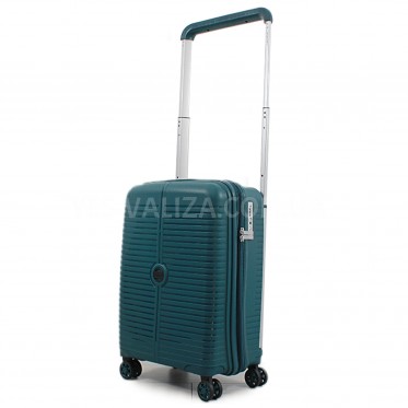 Валіза ручна поклажа S поліпропілен зелена 55х39х23+5/46л/3.2кг/Airtex