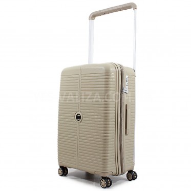Чемодан средний M полипропилен шампань 68х44х28+5/79л/3.9кг/Airtex 648