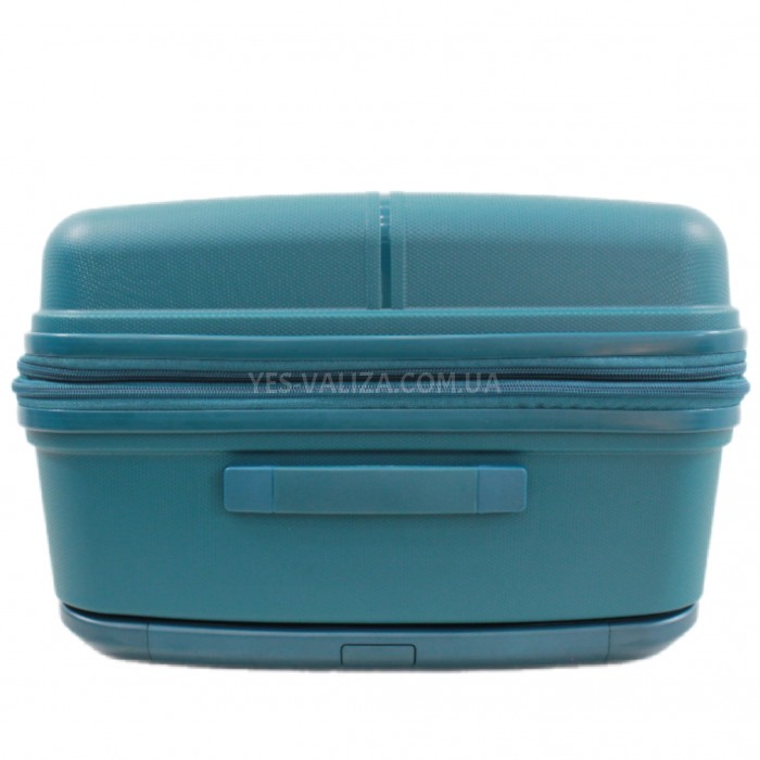 Чемодан средний M полипропилен зелёный68х44х28+5/79л/3.9кг/Airtex 648, фото 6