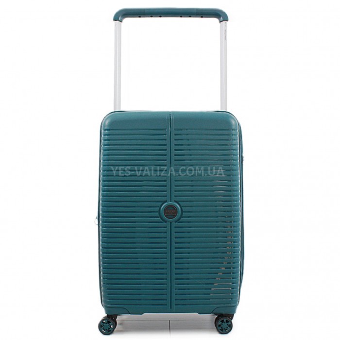 Чемодан средний M полипропилен зелёный68х44х28+5/79л/3.9кг/Airtex 648, фото 2