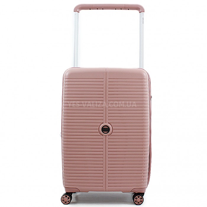 Чемодан средний M полипропилен пудра 68х44х28+5/79л/3.9кг/Airtex 648, фото 2