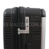 Чемодан большой L полипропилен чёрный 78х54х32+5/129л/4.9кг/Airtex 648, фото 18
