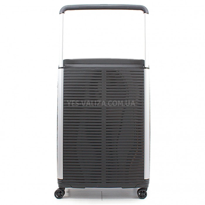 Валіза велика L поліпропілен чорна 78х54х32+5/129л/4.9кг/Airtex 648, фото 3