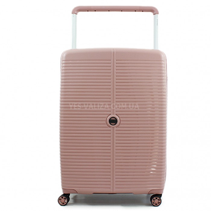 Валіза велика L поліпропілен пудра 78х54х32+5/129л/4.9кг/Airtex 648, фото 2