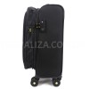 Чемодан малый S ткань чёрный 55х36х20(+5)см/37л/2.8кг/Worldline 616, фото 20