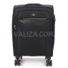 Чемодан малый S ткань чёрный 55х36х20(+5)см/37л/2.8кг/Worldline 616, фото 15