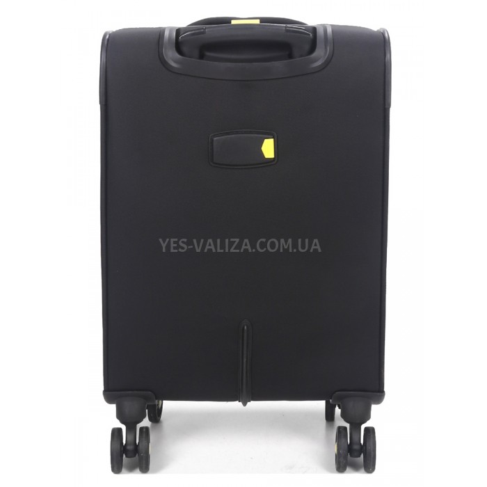 Чемодан малый S ткань чёрный 55х36х20(+5)см/37л/2.8кг/Worldline 616, фото 4