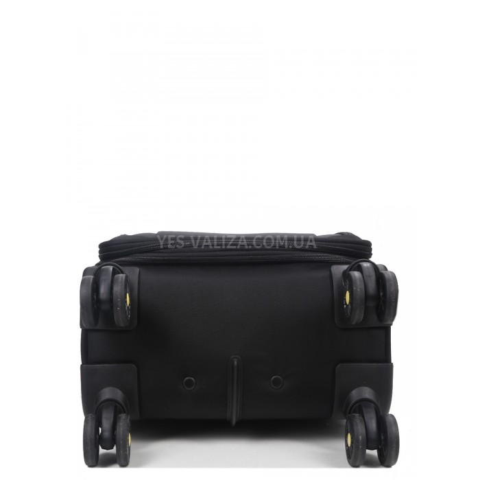 Валіза мала S тканина чорна 55х36х20(+5)см/37л/2.8кг/Worldline 616, фото 10