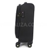 Чемодан малый S ткань чёрный 55х36х20(+5)см/37л/2.8кг/Worldline 616, фото 18