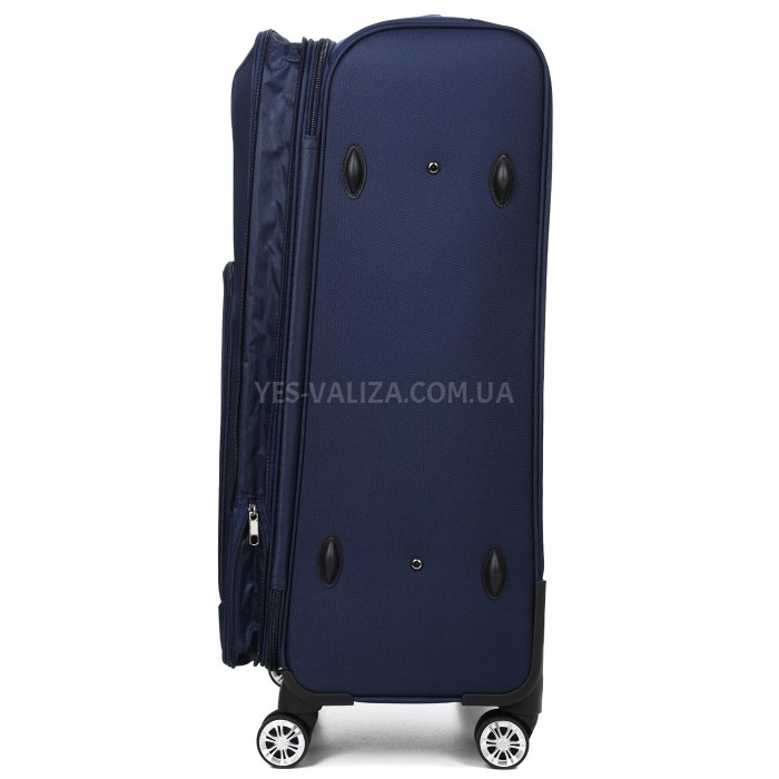 Набір валіз Франція (L M S-3шт) тканина синій/Worldline 619, фото 6