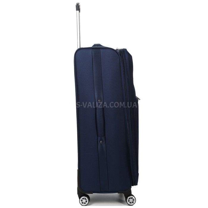 Чемодан гигант XL ткань синий 89х54х35(+5)см/145л/4.8кг/Worldline 619, фото 5